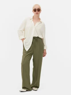 Essential Wide-Leg Joggers|Primark Discount