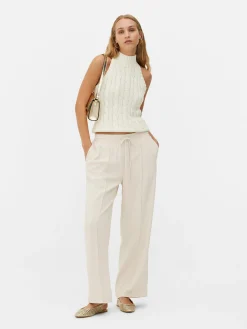 Essential Wide-Leg Joggers|Primark New