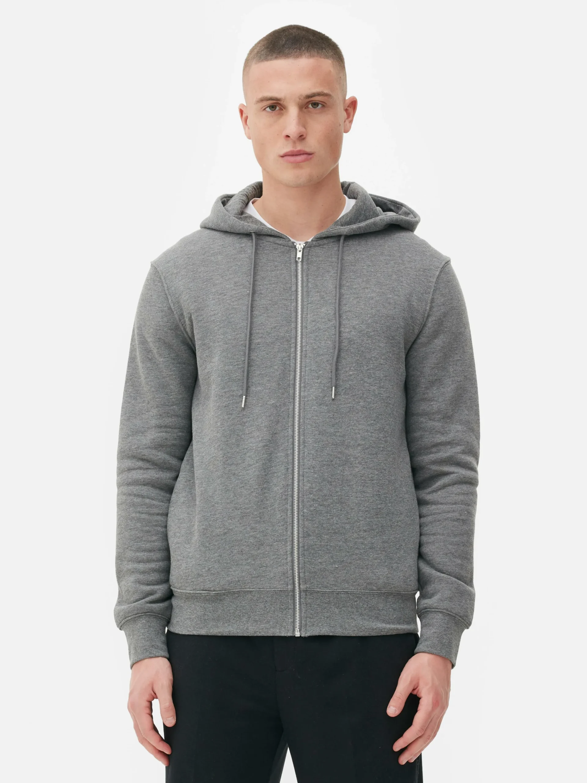 Essential Zip-Through Hoodie|Primark