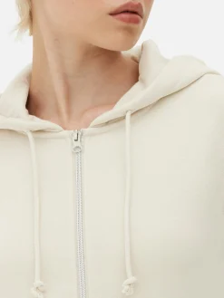 Essential Zip-Up Hoodie|Primark Outlet