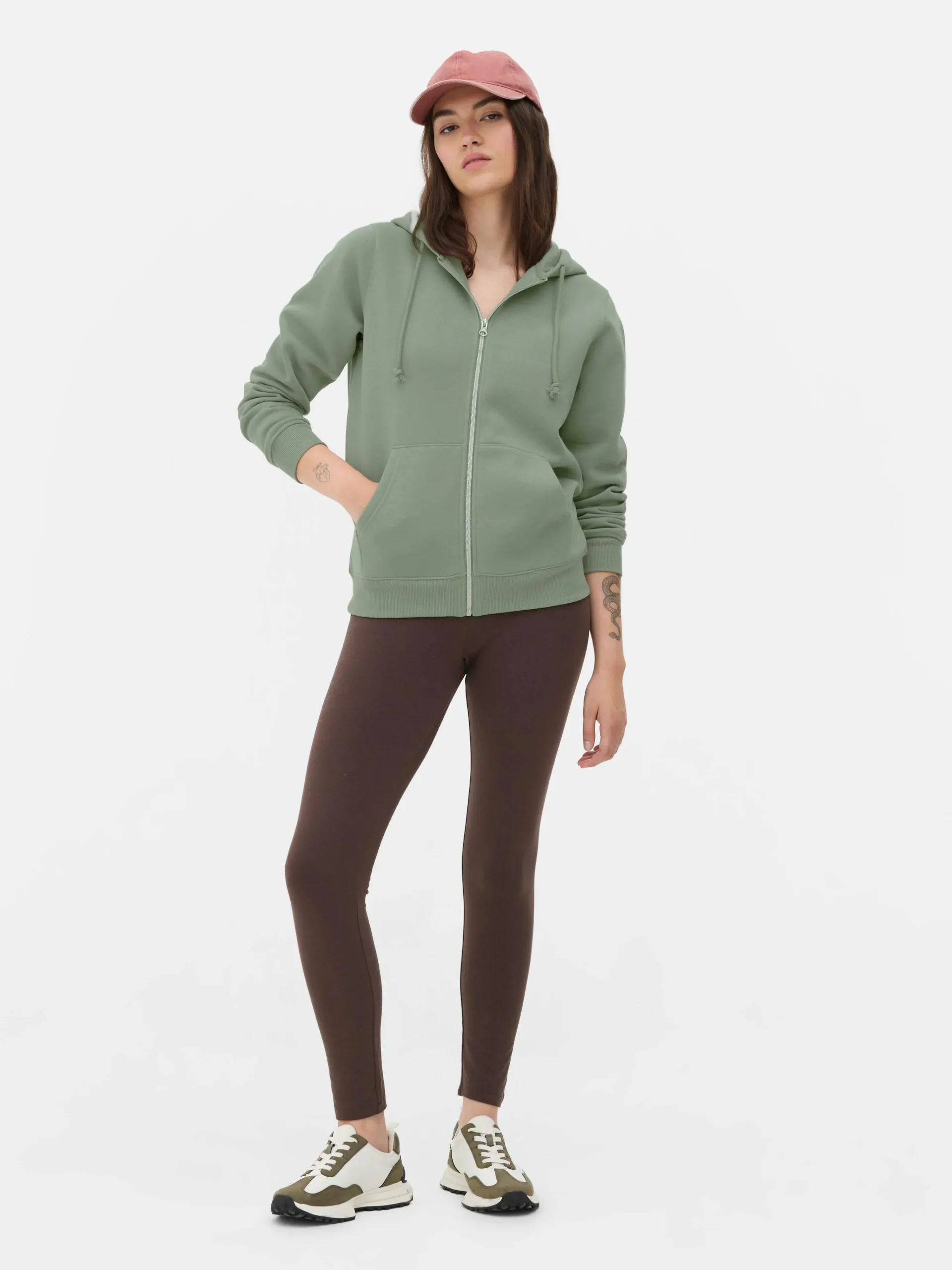 Essential Zip-Up Hoodie|Primark Online