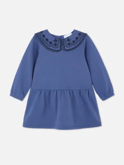 Eyelet Sweatshirt Dress|Primark Outlet