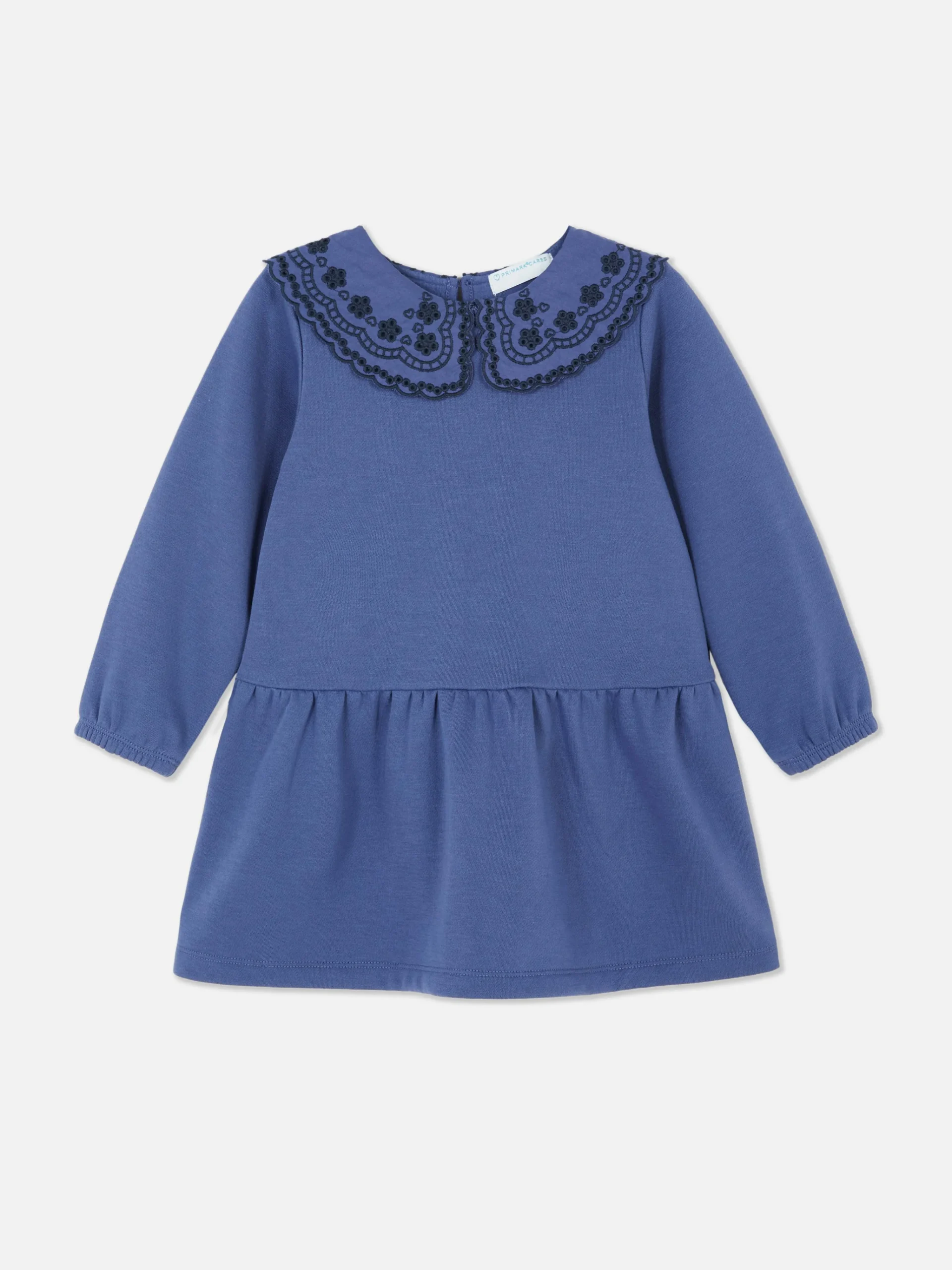 Eyelet Sweatshirt Dress|Primark Outlet