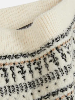 Fair Isle Knit Mini Skirt|Primark Clearance
