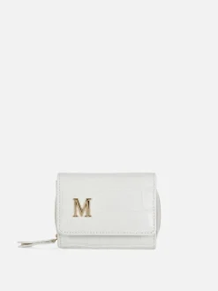 Faux Croc Initial Purse|Primark Hot