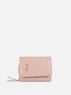 Faux Croc Initial Purse|Primark Sale
