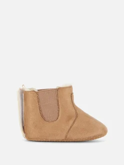 Faux Fur Baby Booties|Primark