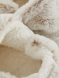 Faux Fur Fleece Lined Slippers|Primark Best
