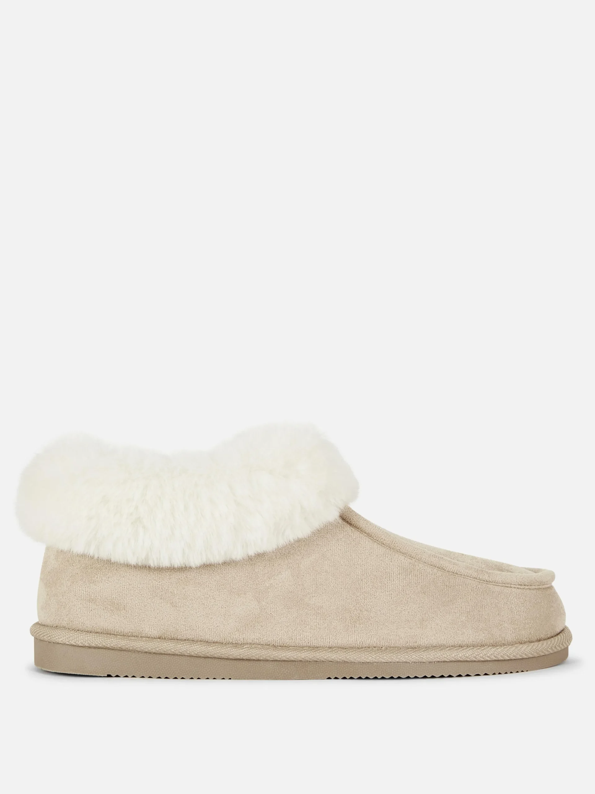 Faux Fur Lined Moccasin Slippers|Primark Sale