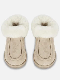 Faux Fur Lined Moccasin Slippers|Primark Sale