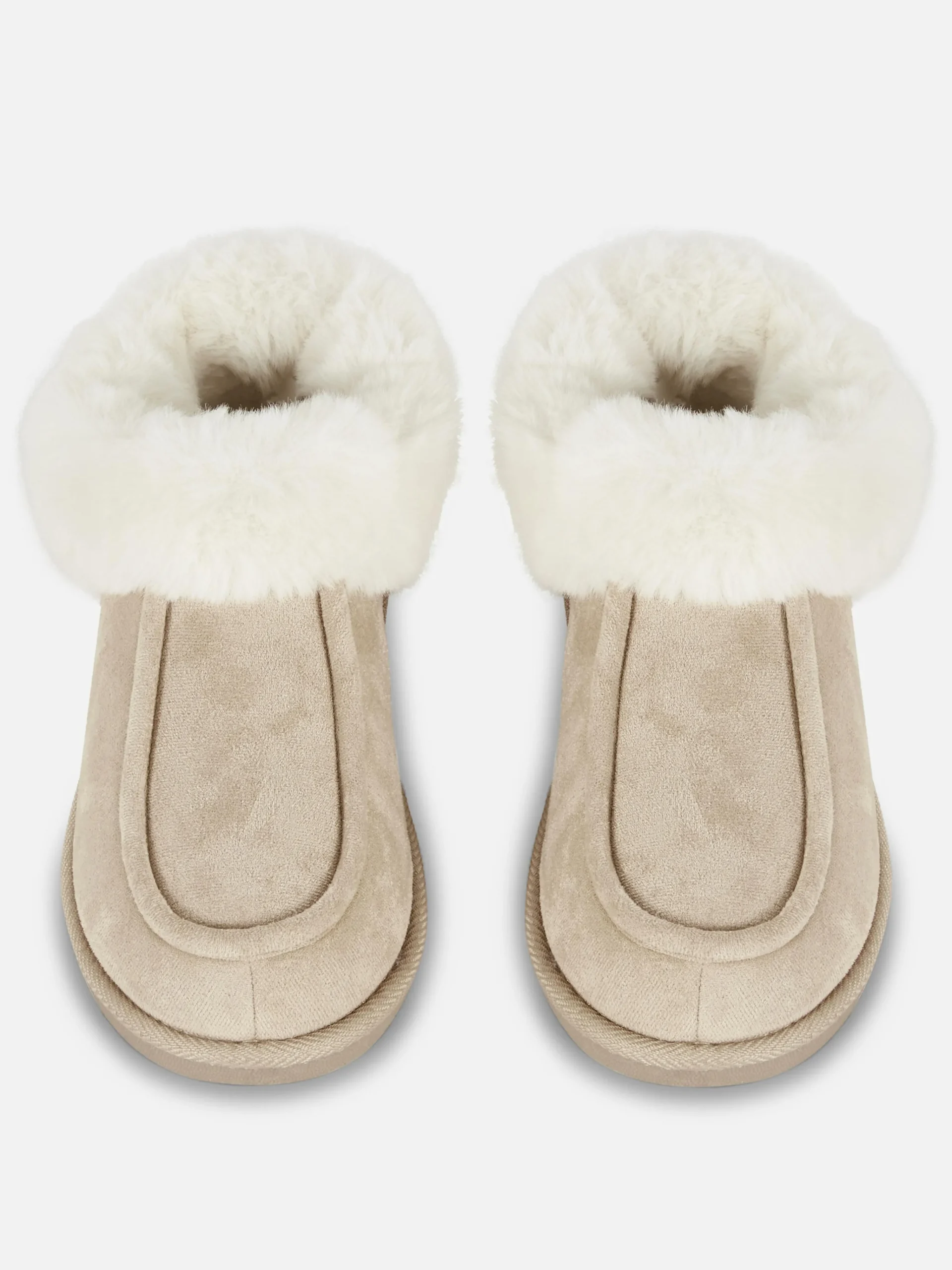 Faux Fur Lined Moccasin Slippers|Primark Sale