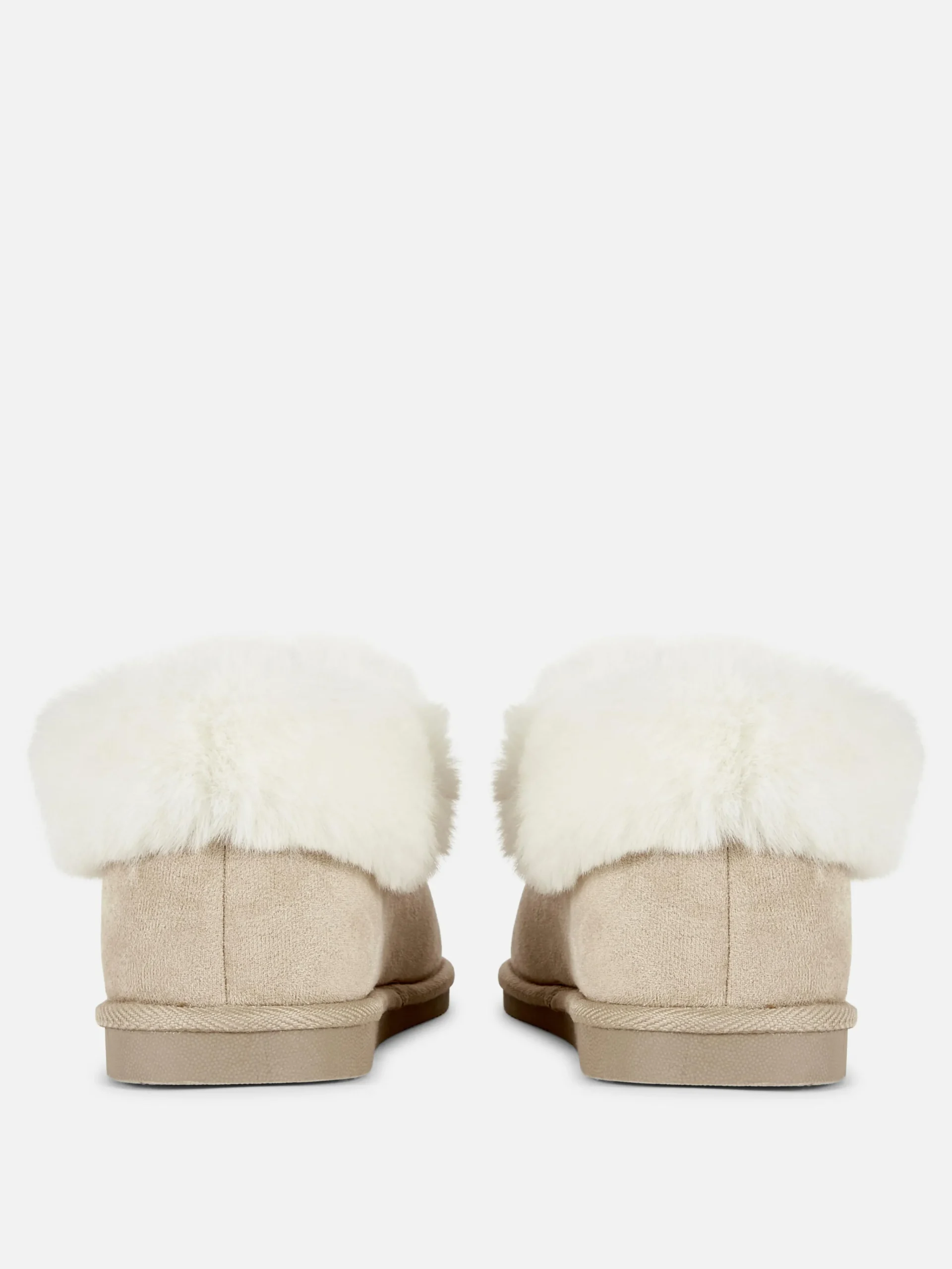 Faux Fur Lined Moccasin Slippers|Primark Sale