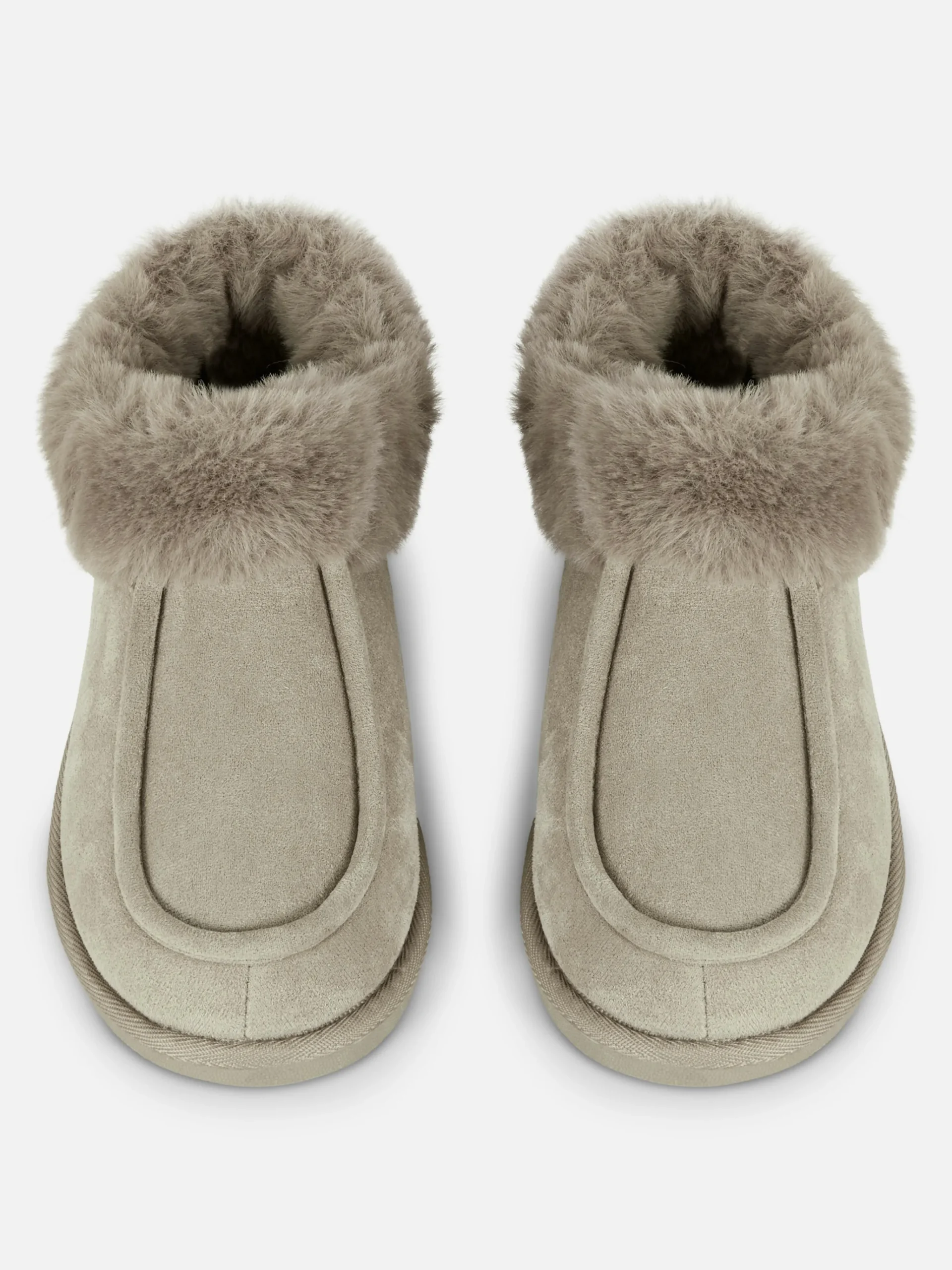 Faux Fur Lined Moccasin Slippers|Primark Sale
