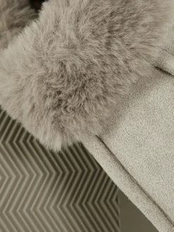 Faux Fur Lined Moccasin Slippers|Primark Sale