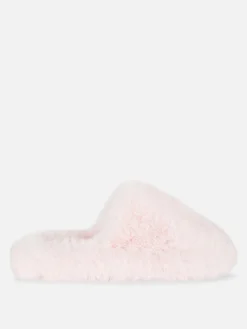 Faux Fur Mule Slippers|Primark Best