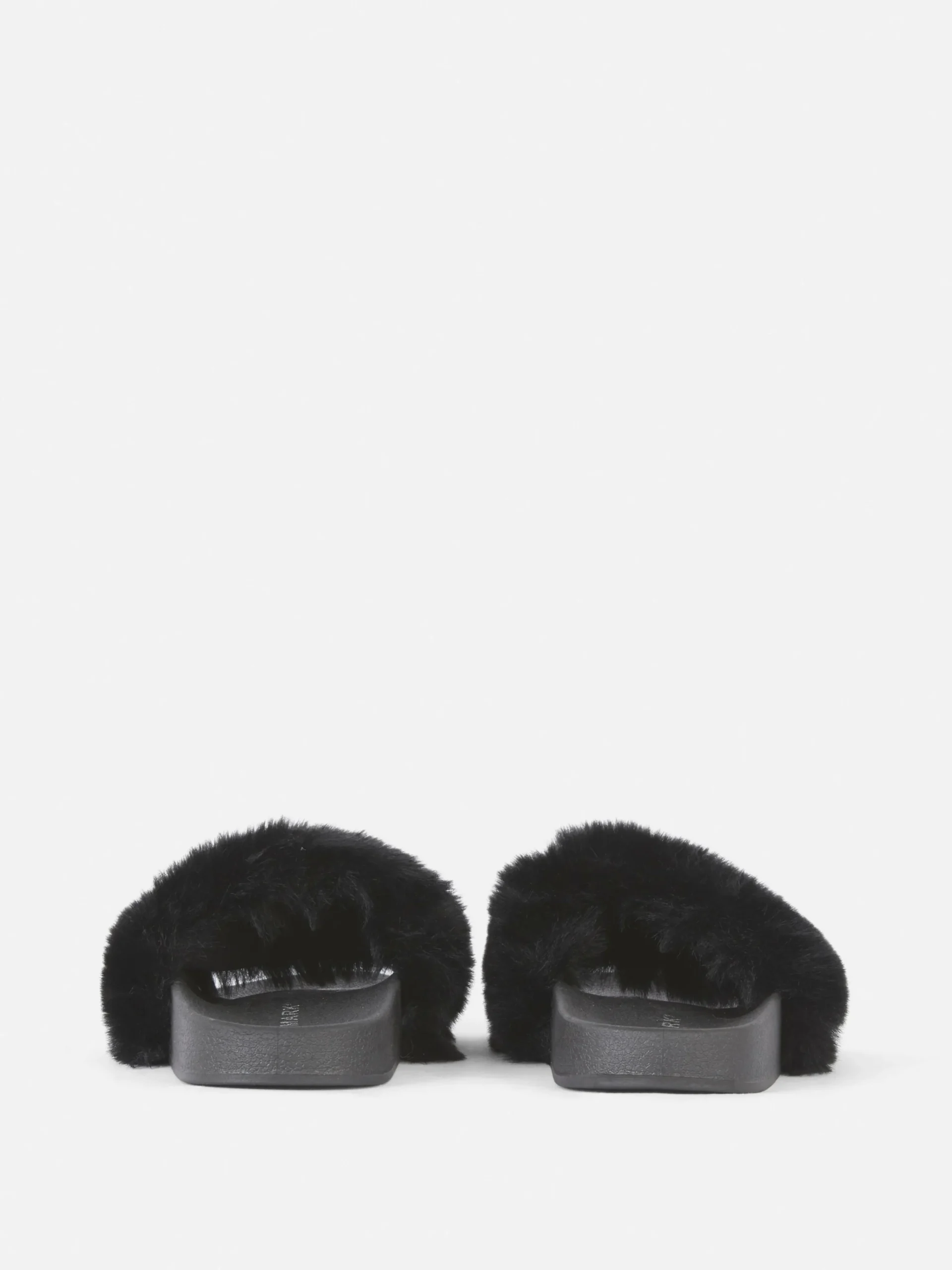 Faux Fur Slides|Primark