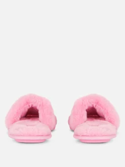 Faux Fur Slippers|Primark Discount