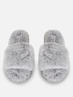 Faux Fur Slippers|Primark Best