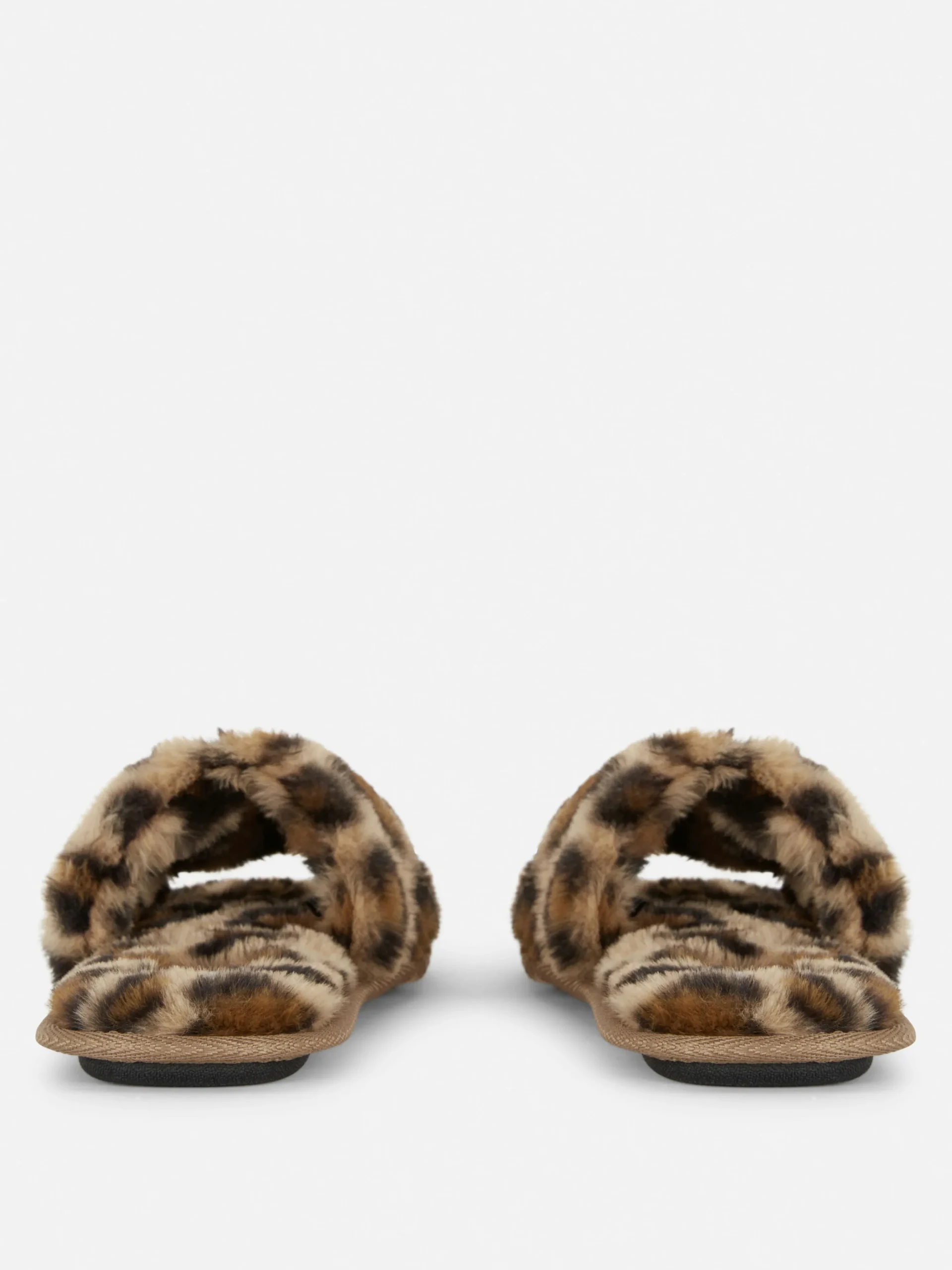 Faux Fur Slippers|Primark Clearance
