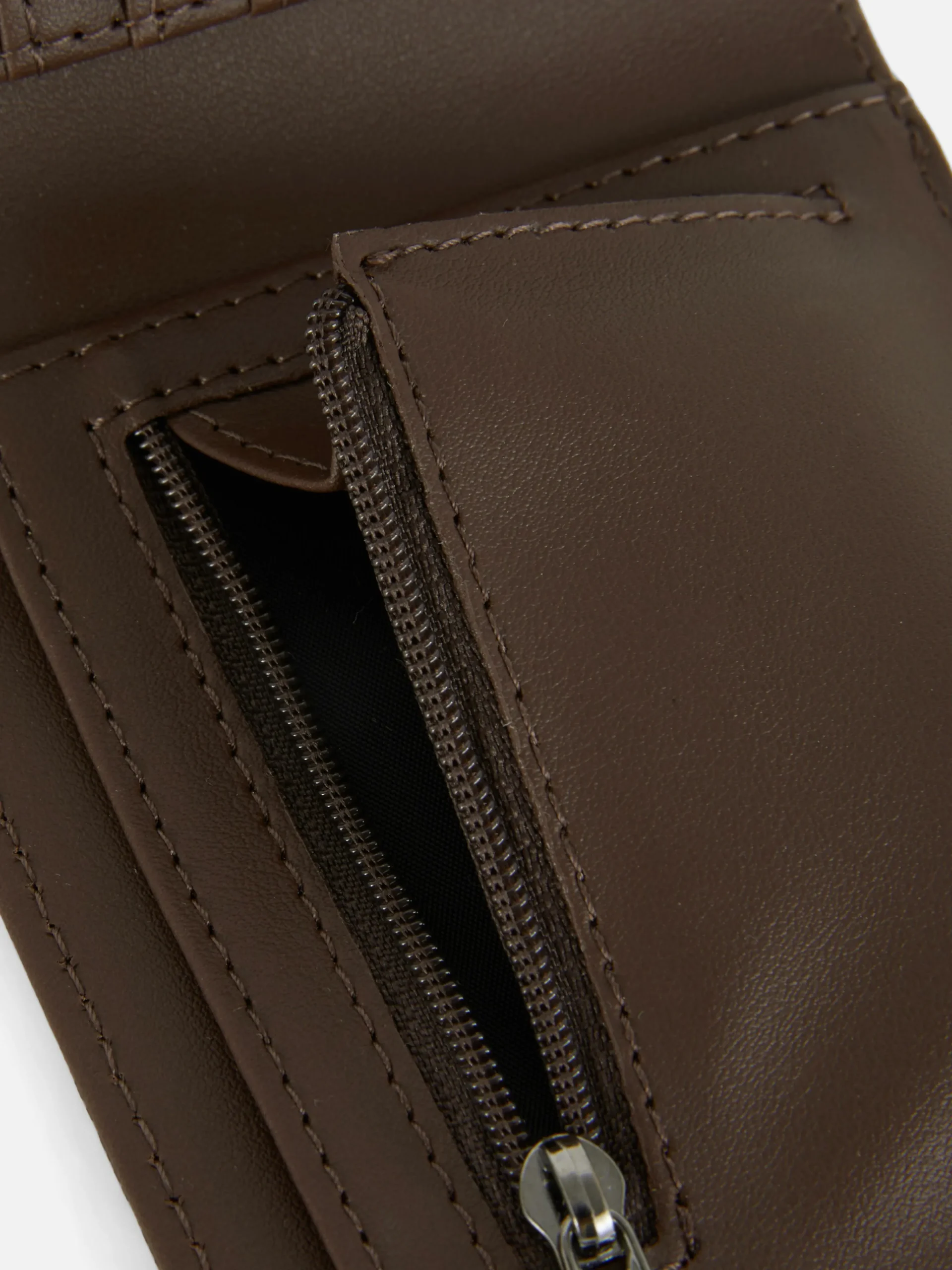 Faux Leather Bifold Wallet|Primark Best
