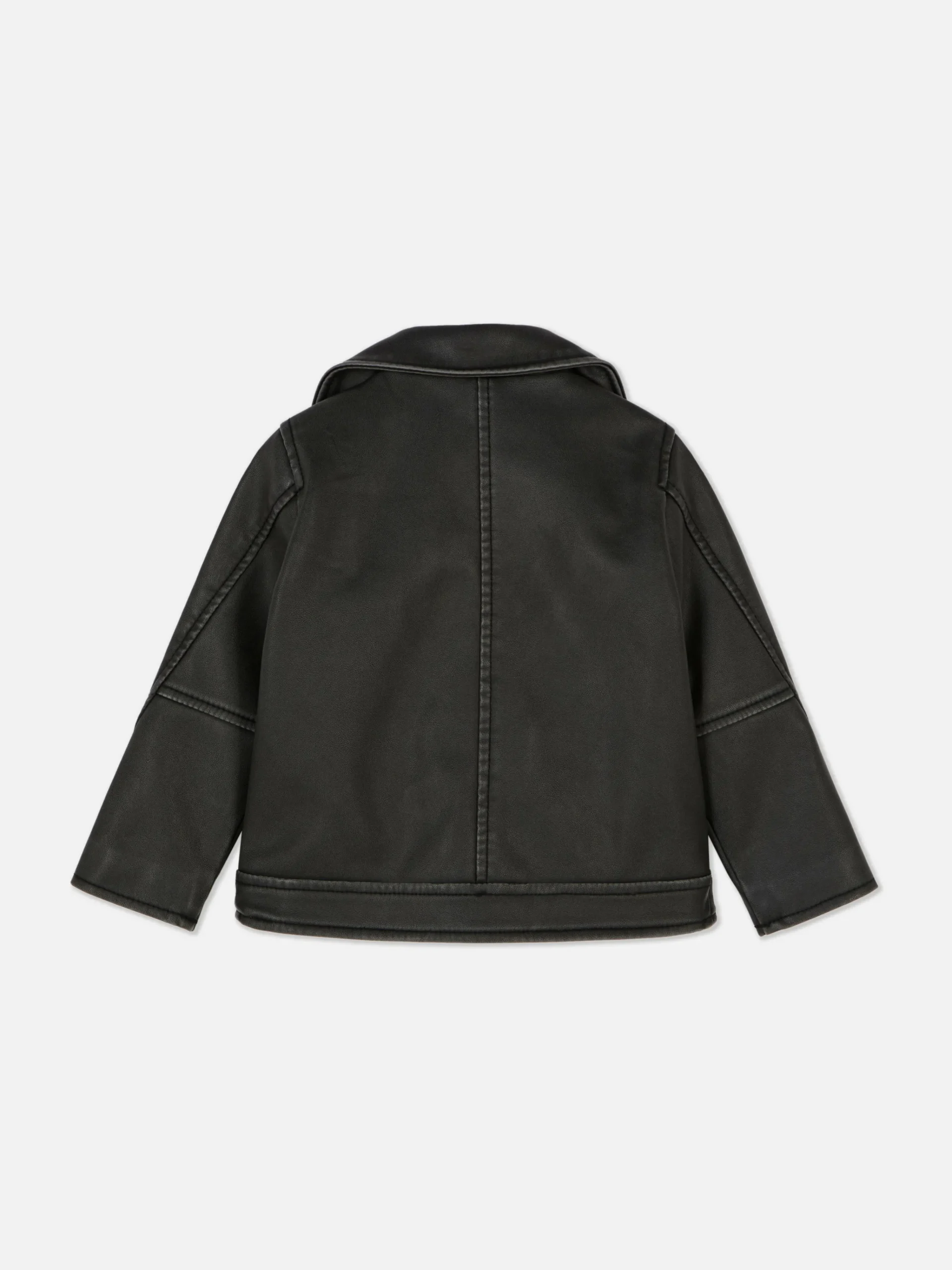 Faux Leather Biker Jacket|Primark Discount
