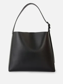 Faux Leather Bucket Tote|Primark New
