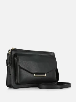 Faux Leather Crossbody Bag|Primark New
