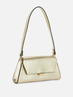 Faux Leather Flap Over Shoulder Bag|Primark Hot