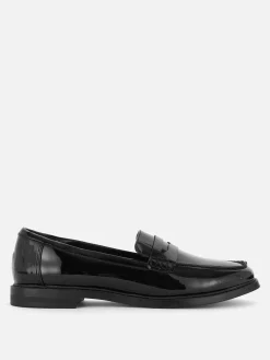 Faux Leather Penny Loafers|Primark Discount