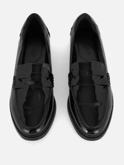 Faux Leather Penny Loafers|Primark Discount