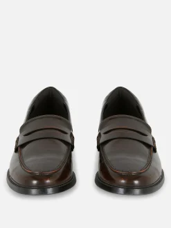 Faux Leather Penny Loafers|Primark Hot