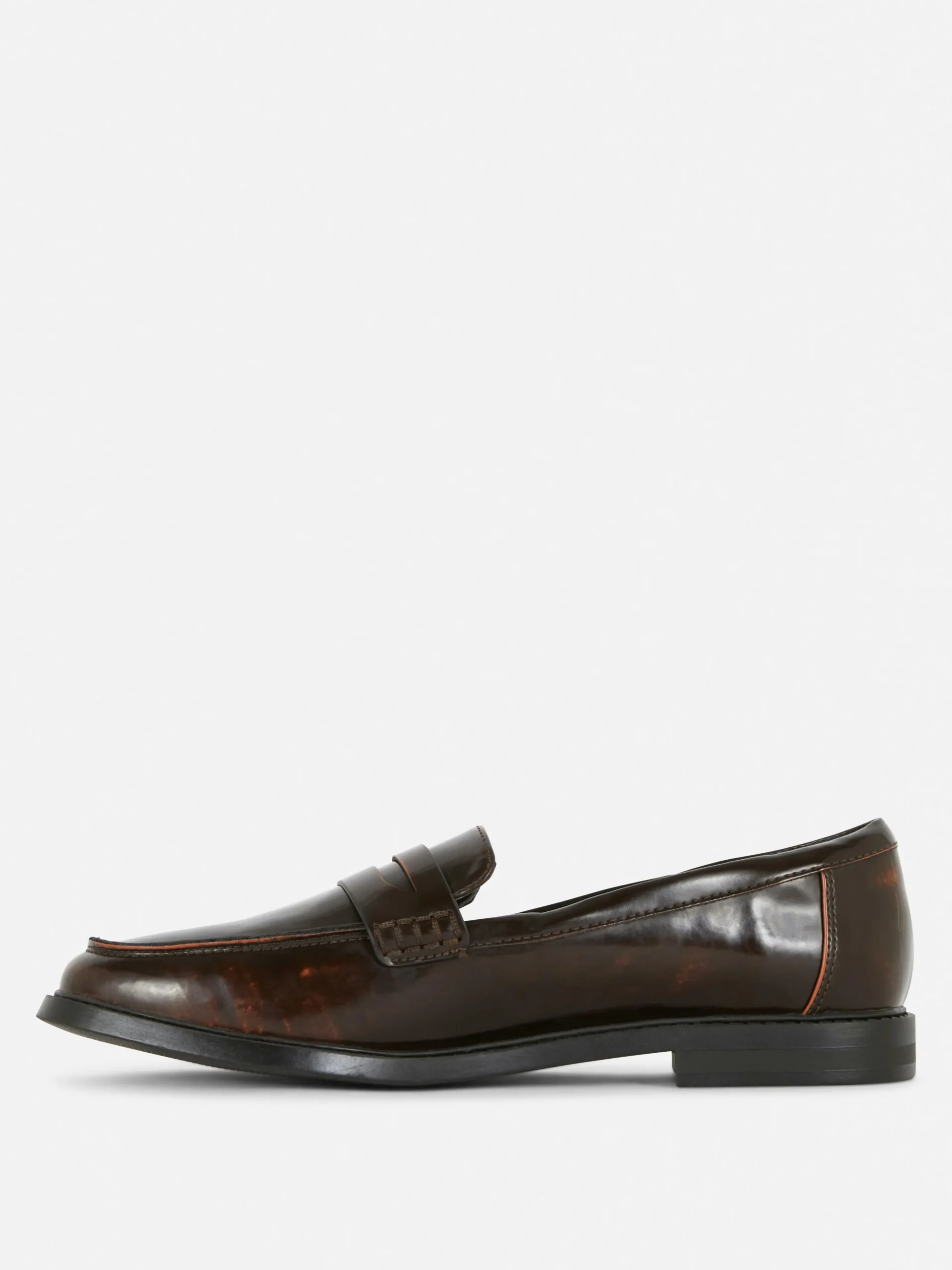 Faux Leather Penny Loafers|Primark Hot
