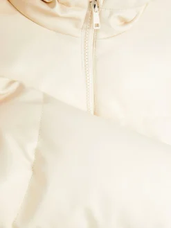 Faux Leather Puffer Jacket|Primark New