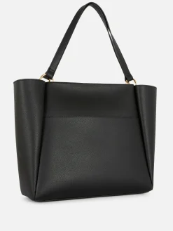 Faux Leather Shopper|Primark Outlet