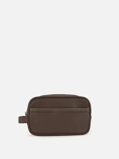 Faux Leather Wash Bag|Primark Hot