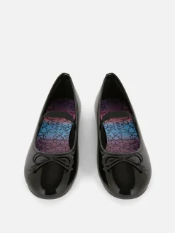 Faux Patent Ballerinas|Primark New