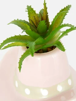 Faux Plant In Cowboy Hat Pot|Primark New