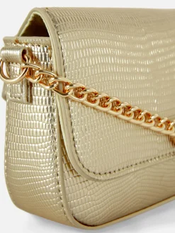 Faux Snakeskin Crossbody Bag|Primark Online