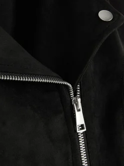 Faux Suede Biker Jacket|Primark Discount