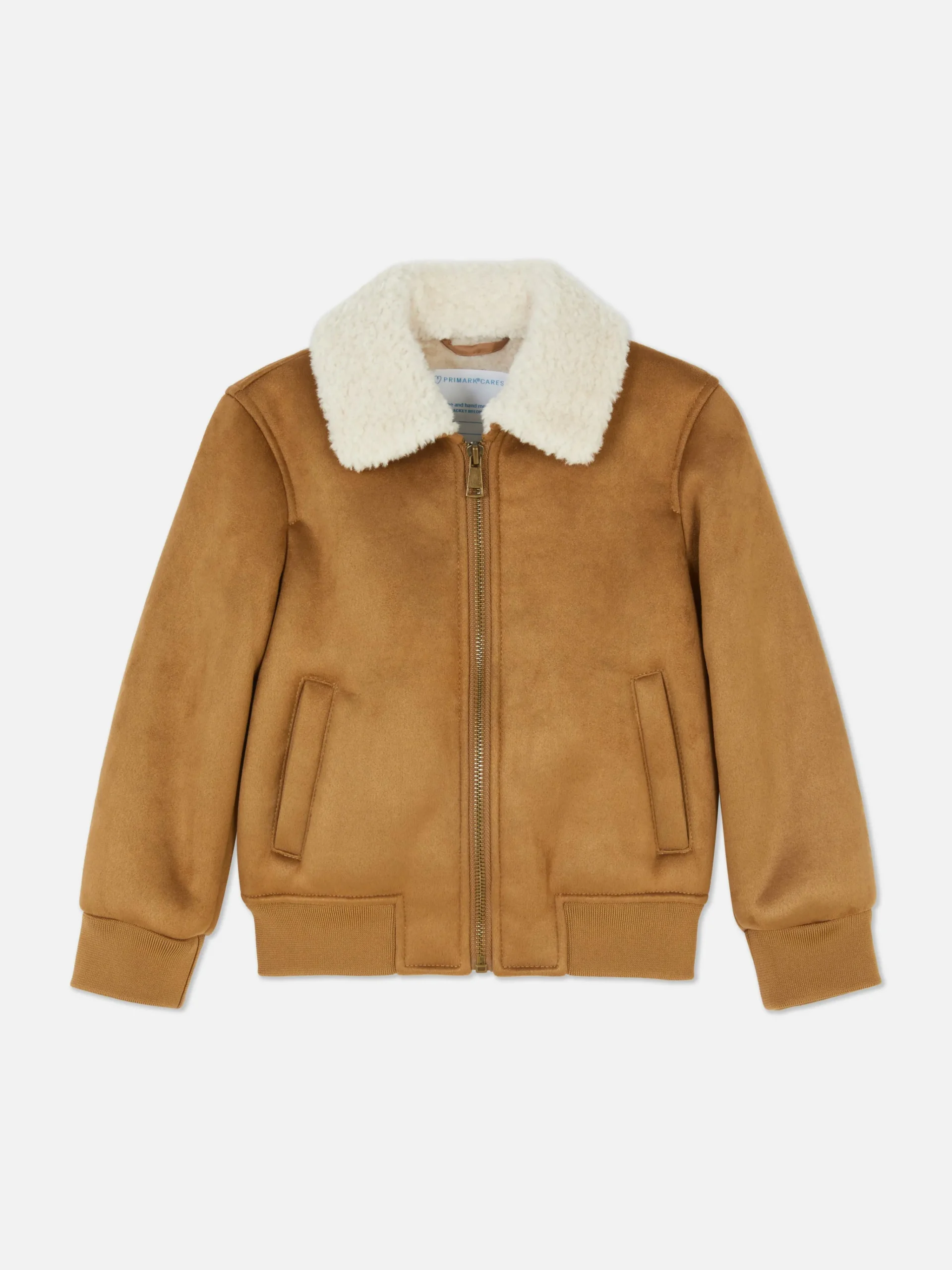 Faux Suede Bomber Jacket|Primark Sale