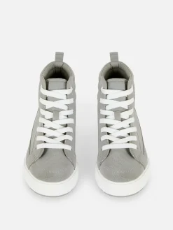 Faux Suede Chunky High Tops|Primark New