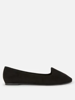 Faux Suede Flats|Primark New
