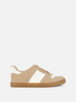 Faux Suede Low Tops|Primark New