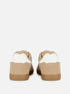 Faux Suede Low Tops|Primark New