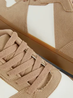 Faux Suede Low Tops|Primark New