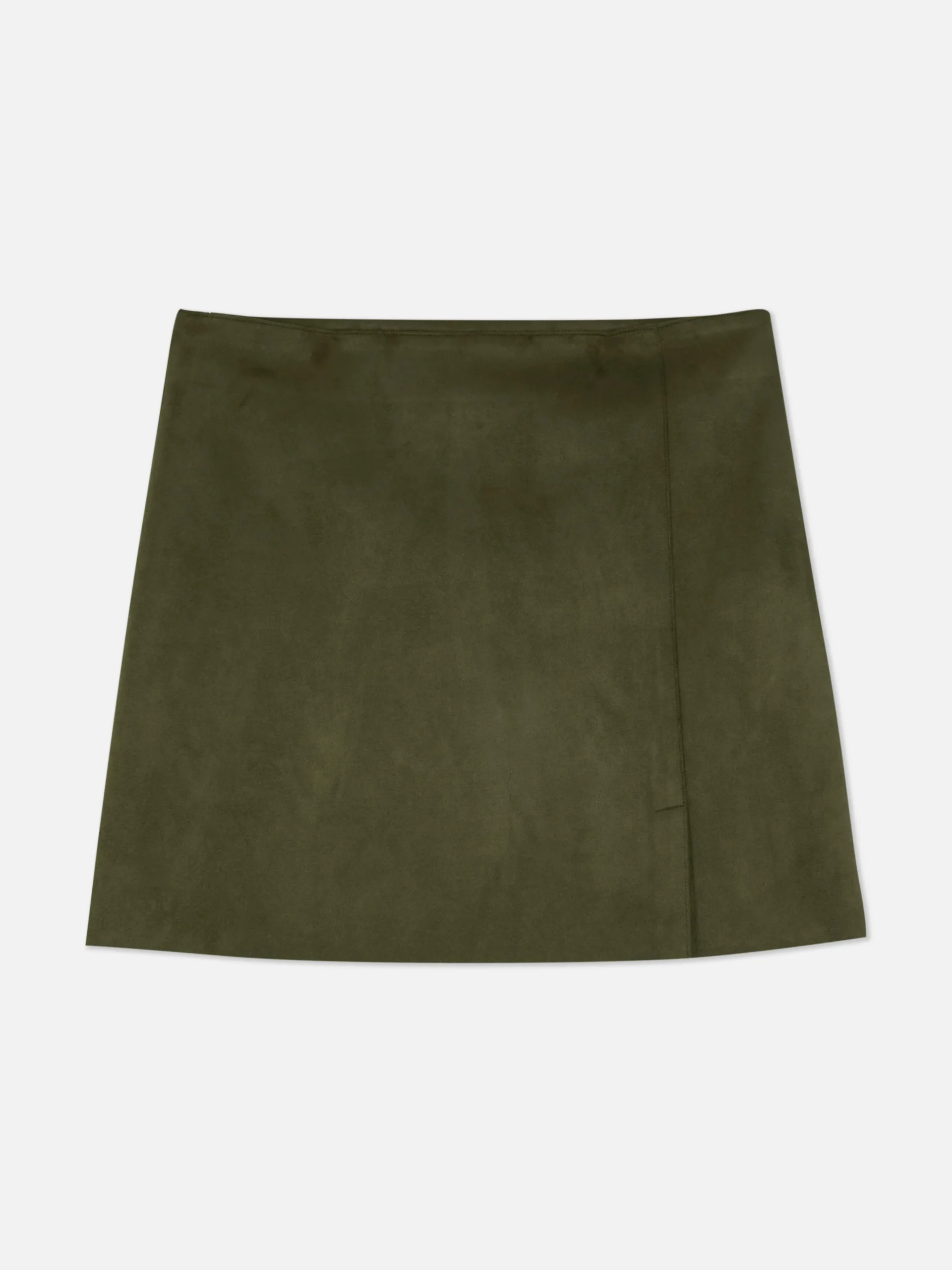 Faux Suede Mini Skirt|Primark Clearance