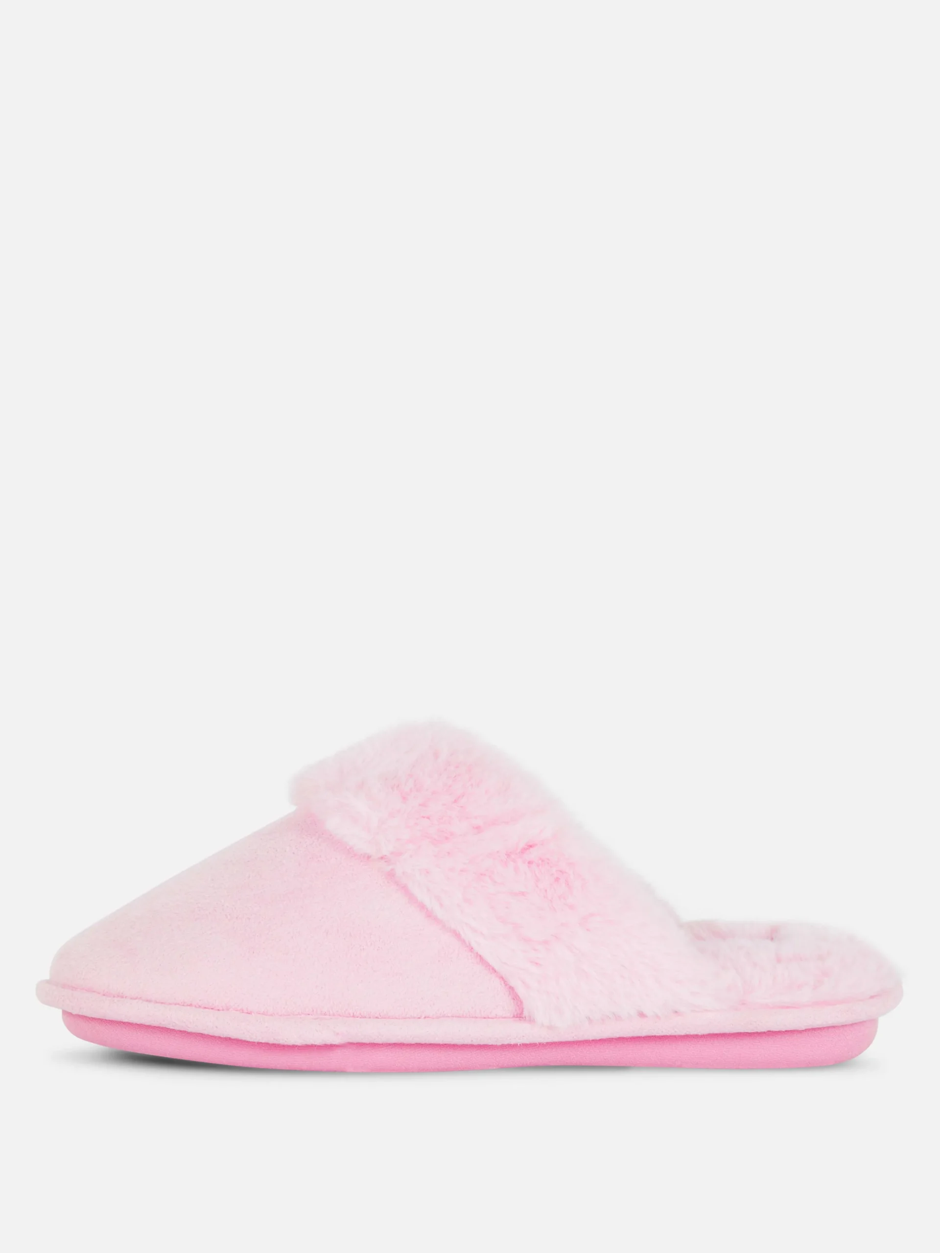 Faux Suede Slippers|Primark Clearance