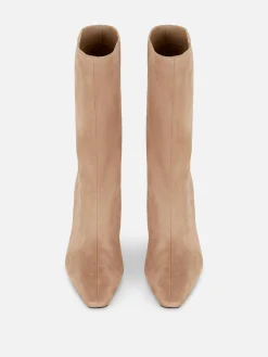 Faux Suede Stiletto Boots|Primark Sale