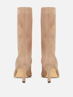 Faux Suede Stiletto Boots|Primark Sale