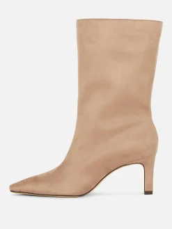 Faux Suede Stiletto Boots|Primark Sale